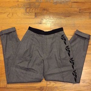 Bulmarine High Waisted Grey Pants